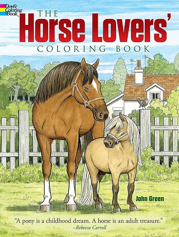 'The Horse Lovers' Coloring Book