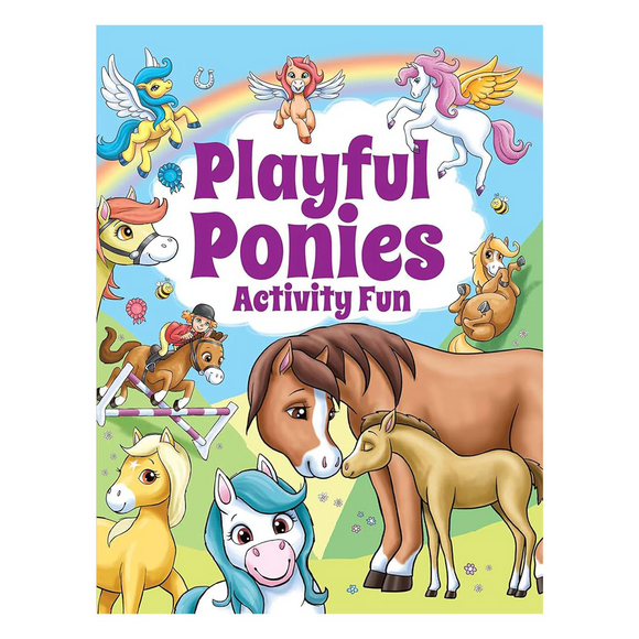 'Playful Ponies' Activity Book