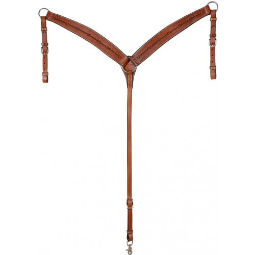 Country Legend™ Barbwire Breast Collar by Western Rawhide®