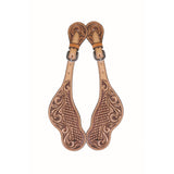 Country Legend® Floral & Basket Spur Straps by Western Rawhide®
