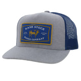 Grey & Blue 'Rank Stock' Cap by Hooey®