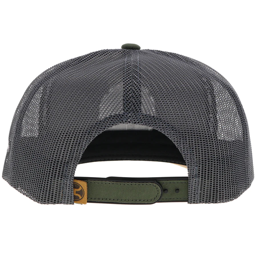 Olive & Grey 'Spur' Cap by Hooey®