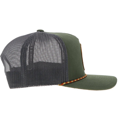 Olive & Grey 'Spur' Cap by Hooey®