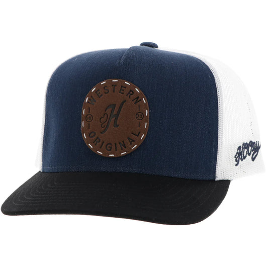 Denim & White 'Spur' Cap by Hooey®
