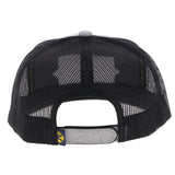Herringbone Grey & Black 'Diamond' Cap by Hooey®