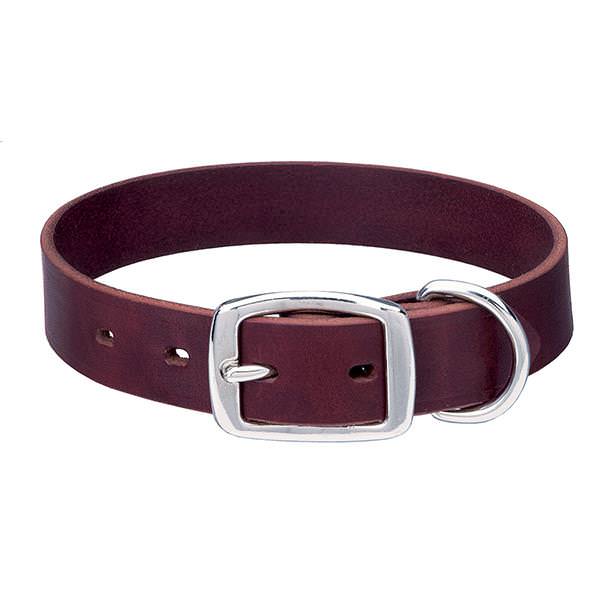 Heritage Choice Single Ply Leather Dog Collar by Weaver Pet®