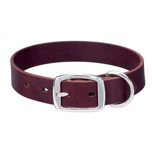 Heritage Choice Single Ply Leather Dog Collar by Weaver Pet®