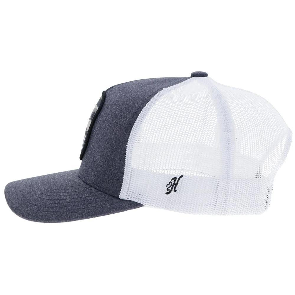 Charcoal & White 'Cheyenne' Cap by Hooey®