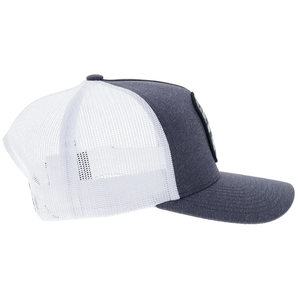 Charcoal & White 'Cheyenne' Cap by Hooey®