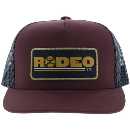 Maroon & Black 'Rodeo' Cap by Hooey®