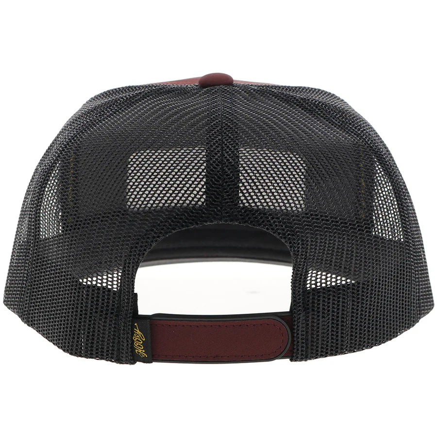 Maroon & Black 'Rodeo' Cap by Hooey®