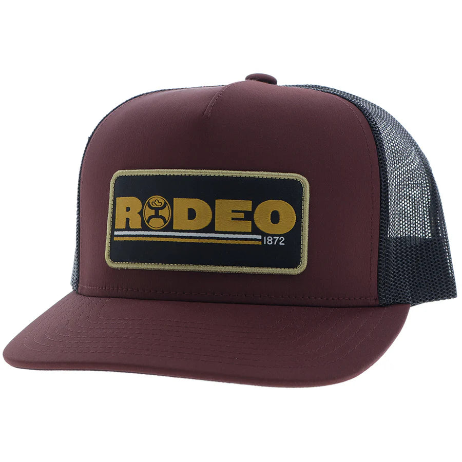 Maroon & Black 'Rodeo' Cap by Hooey®