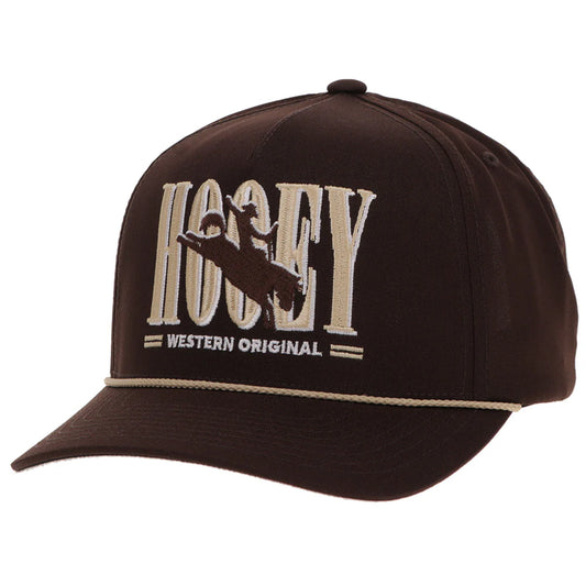 Brown cap with 'Honey Western Original' text and logo on a white background