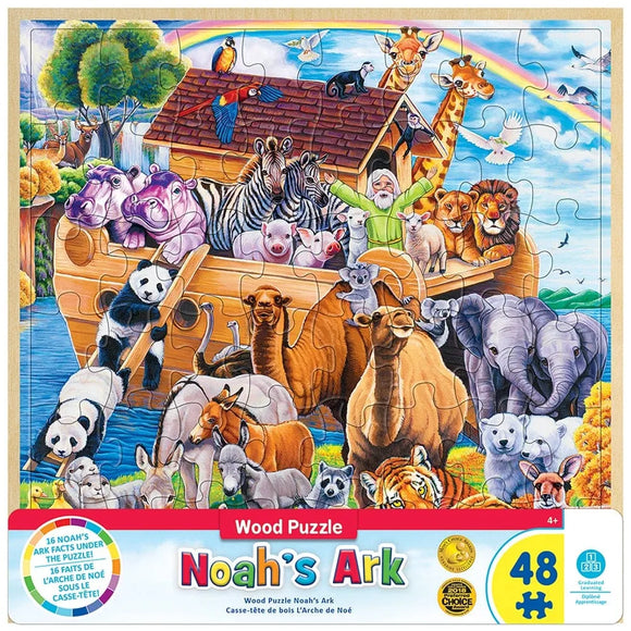 Wooden Noah's Ark 48 Piece Puzzle by Master Pieces®