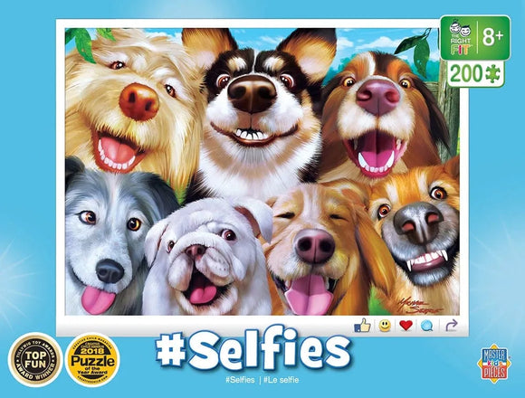 'Goofy Grins' #Selfies™ 200 Piece Puzzle