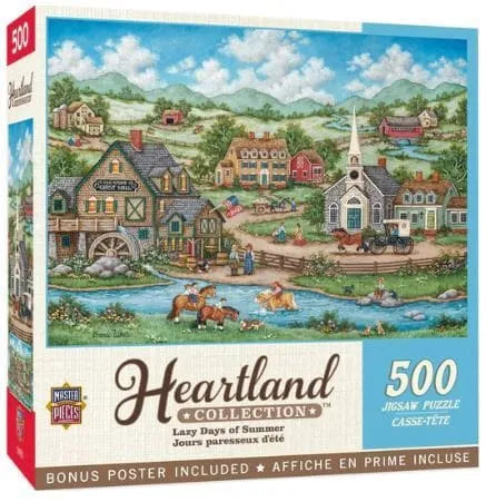 'Lazy Days of Summer' Heartland Collection™ 500 Piece Puzzle