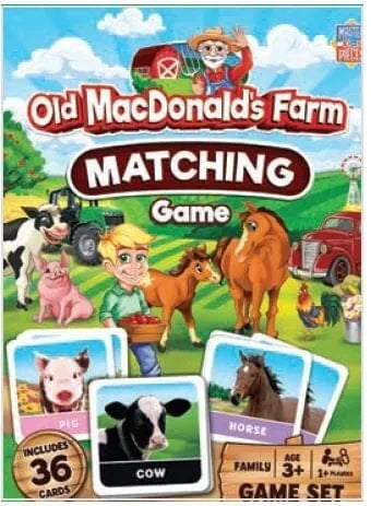 Old MacDonald's™ Matching Game by Master Pieces®