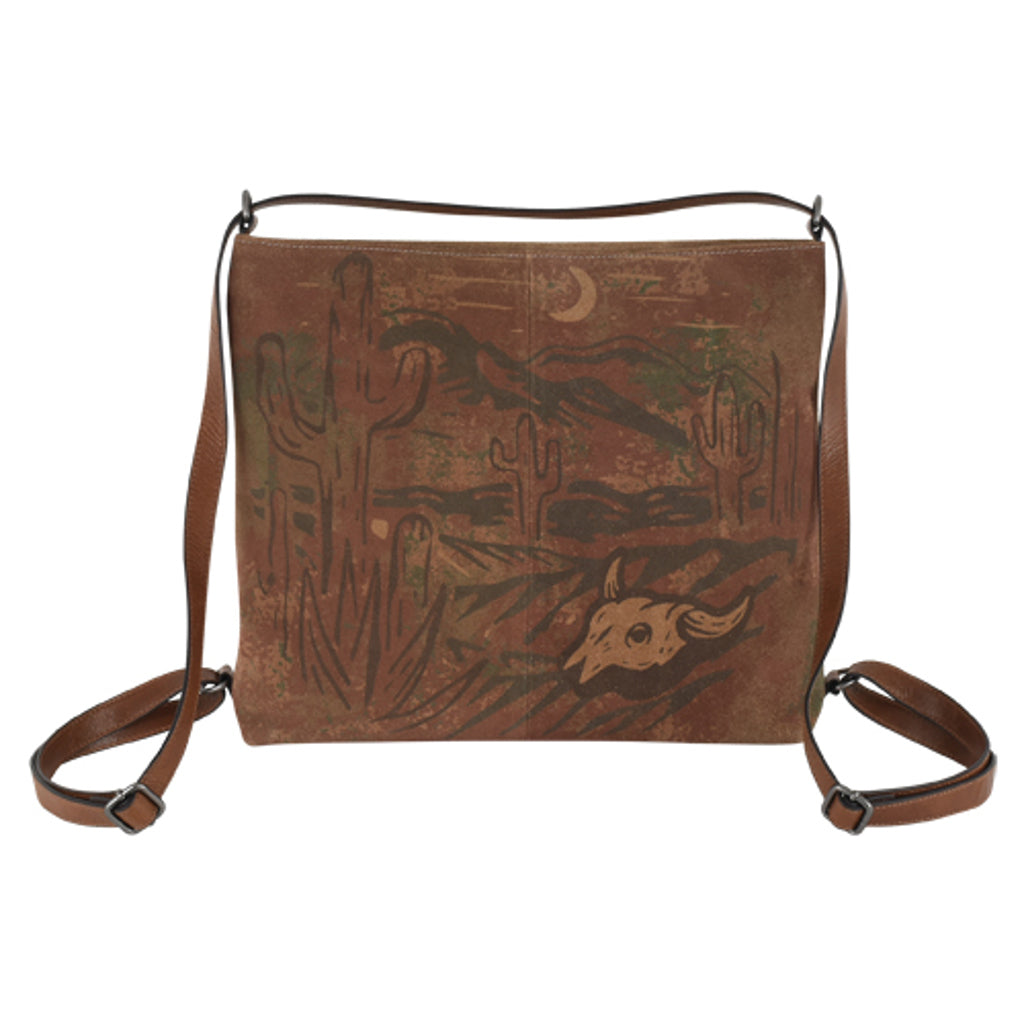 Desert Suede Convertible Backpack Crossbody Purse by Red Dirt Hat Co®