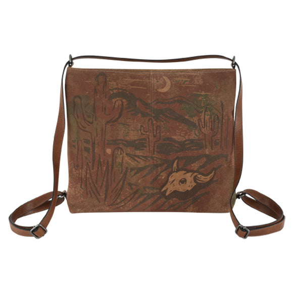 Desert Suede Convertible Backpack Crossbody Purse by Red Dirt Hat Co®