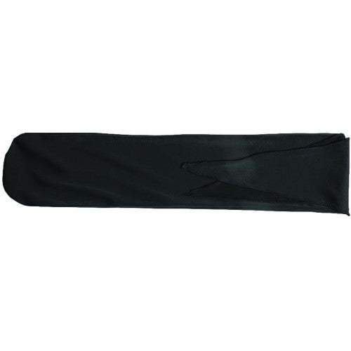 black tail bag for horses on a white background