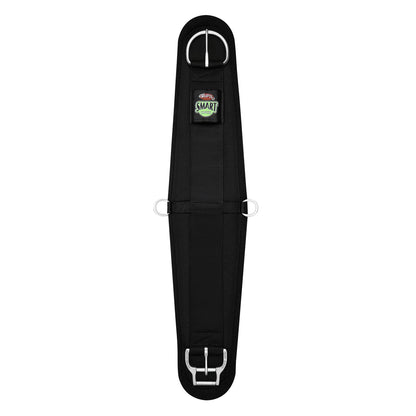 Black felt western roper 'smart' cinch by 'weaver' on a white background