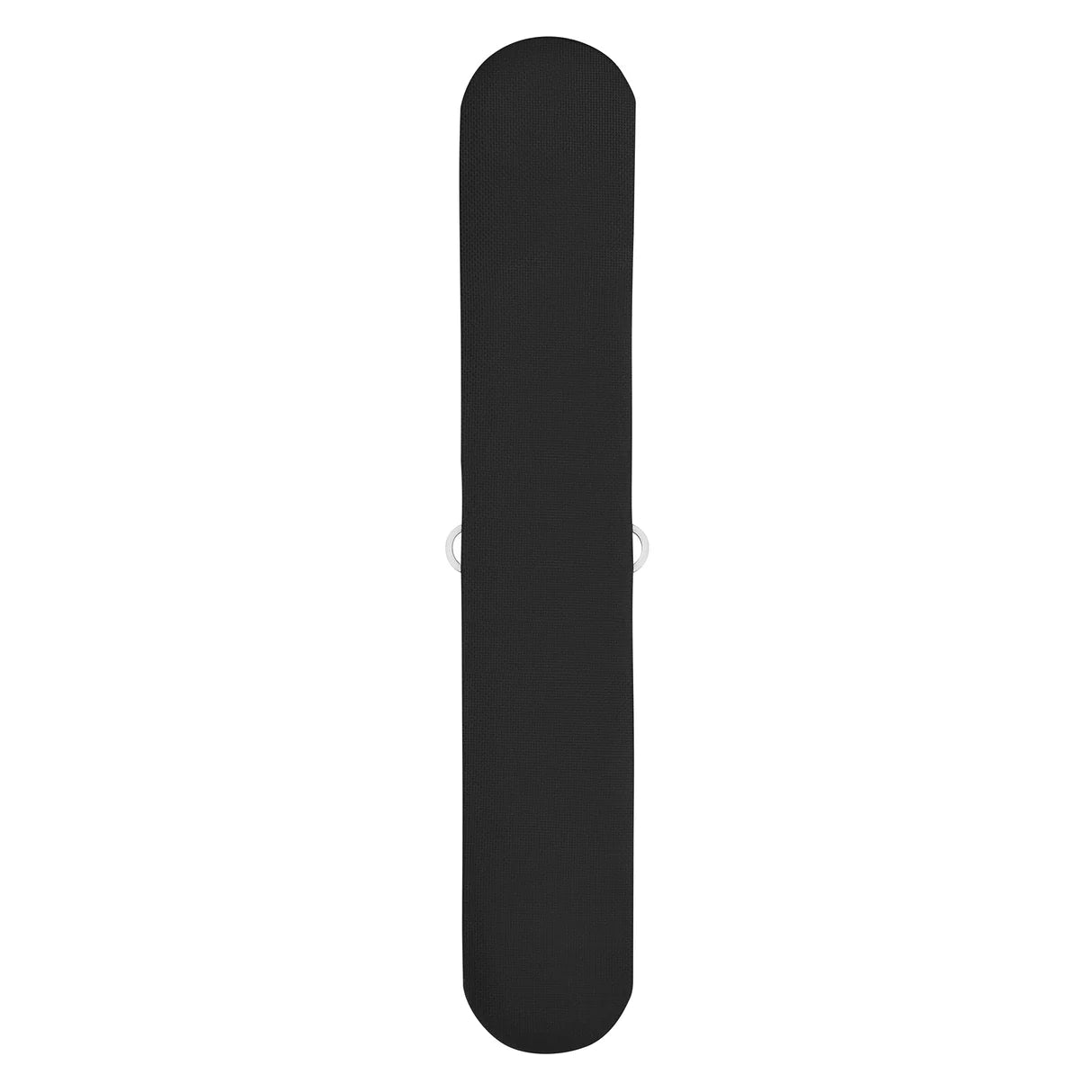 black neoprene lined 'smart' cinch by weaver for horses on a white background