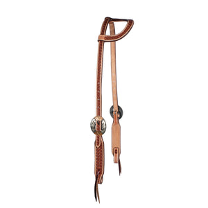 'Two Tone Windmill' Single Ear Headstall by Professional's Choice®