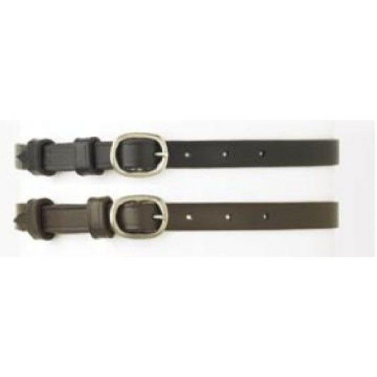 a blurry pic of a brown and a black english spur strap