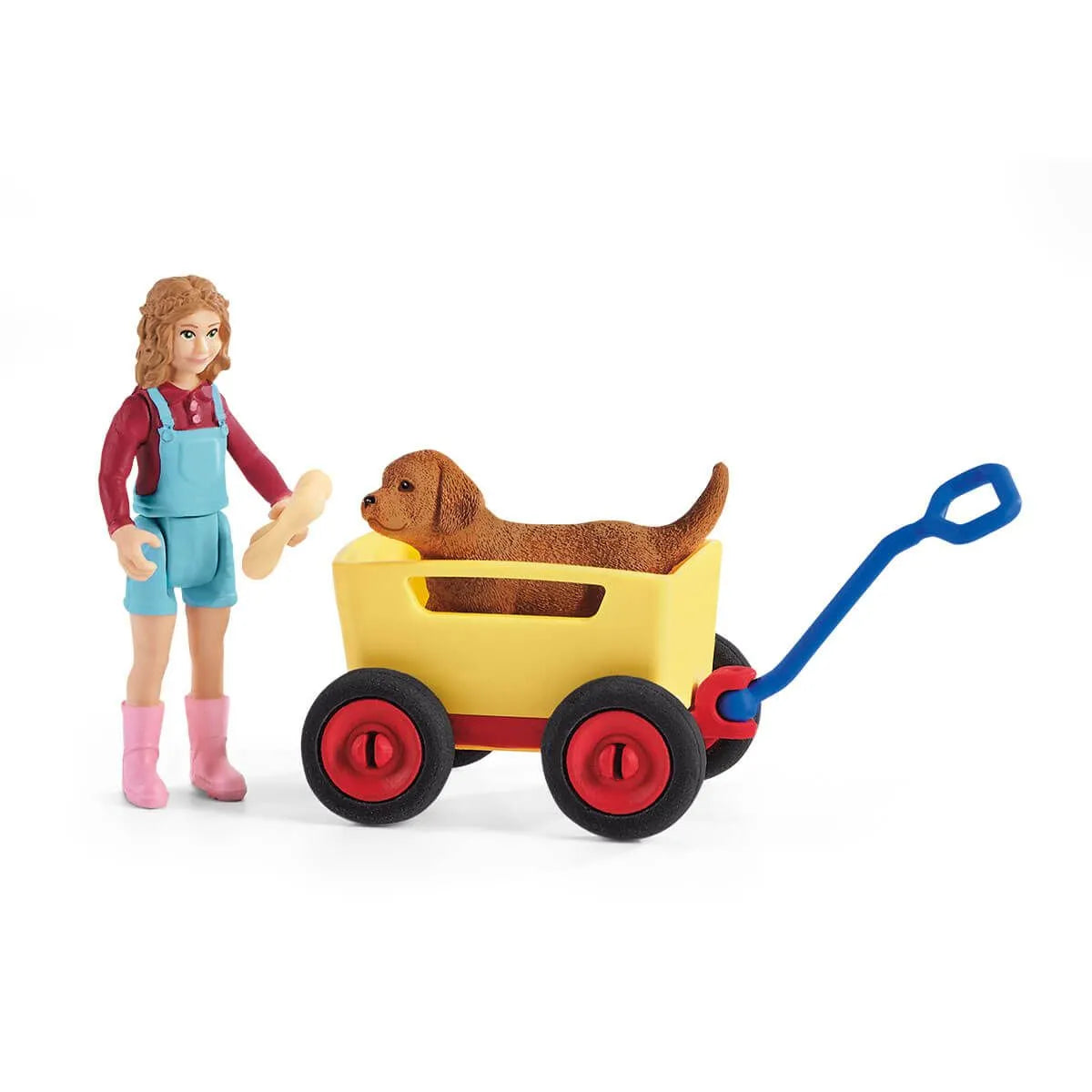 Farm World™ Puppy Wagon Ride Set by Schleich®
