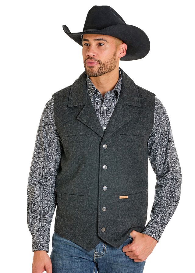 Montana Wool Men's Vest by Panhandle Slim®