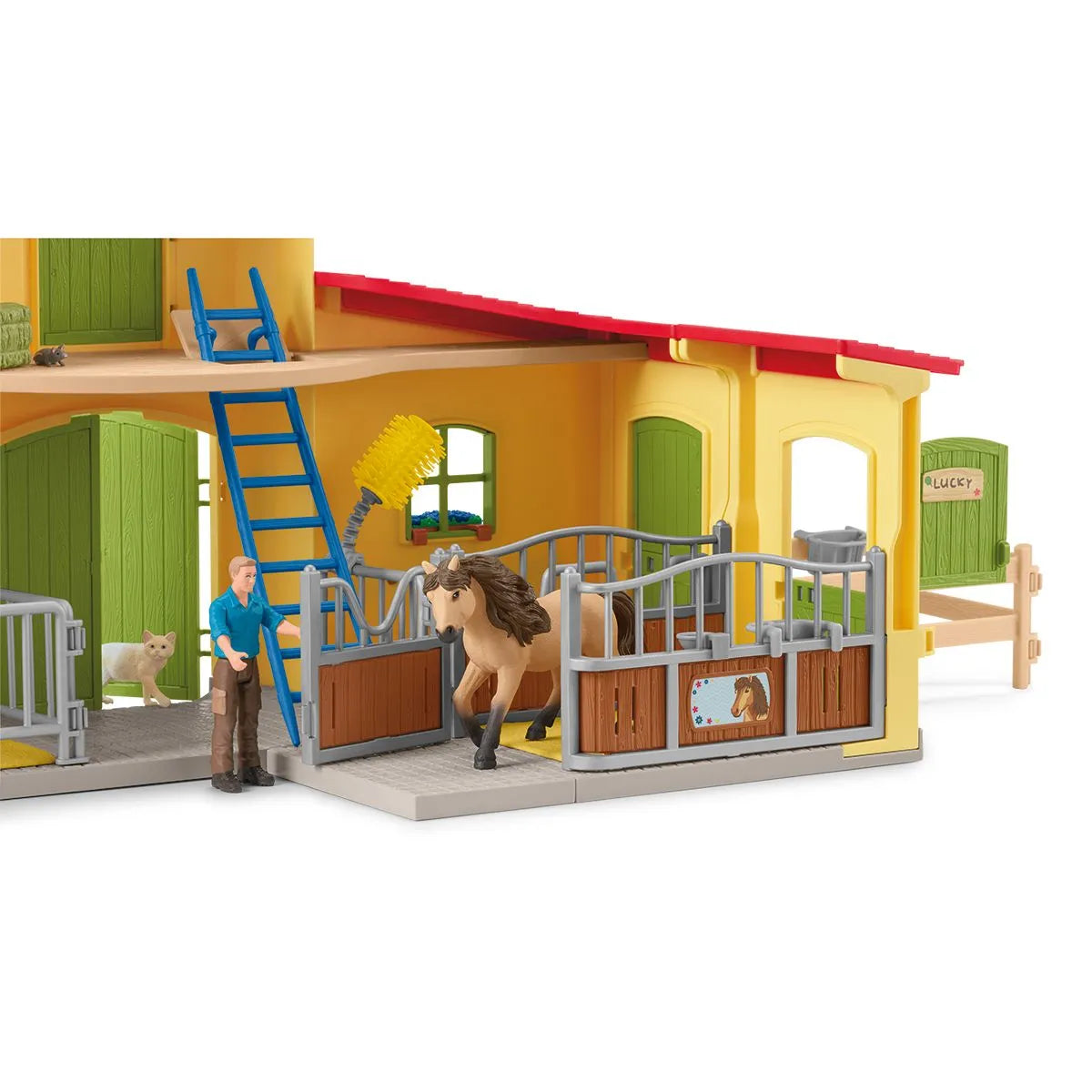 Farm World™ Iceland Pony & Stall Set by Schleich®