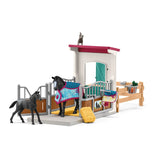Horse Club™ Box Stall With Mare & Foal Set by Schleich®