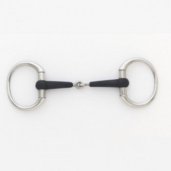 Centaur™ Rubber Mouth Eggbutt Snaffle Bit