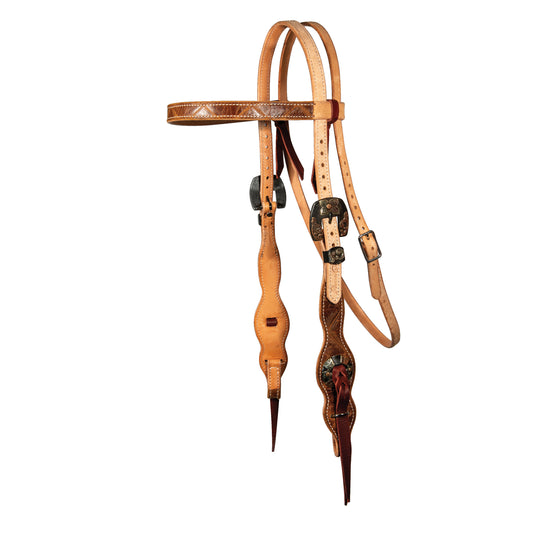 Professional's Choice leather headstall on a white background