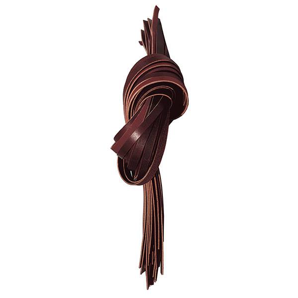 1/2" x 72" Burgundy Latigo Saddle Strings - SOLD INDIVIDUALLY