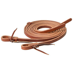 Canyon Rose™ 5/8" Harness Leather Split Reins by Weaver®