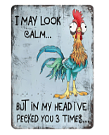 Assorted Metal Farm Signs