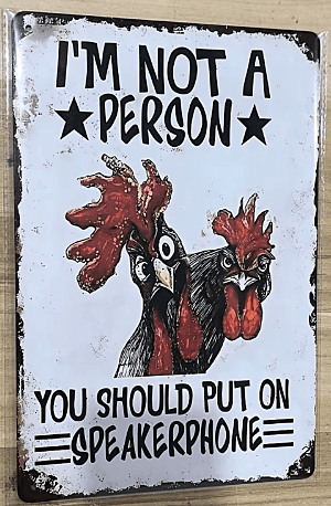 Assorted Metal Signs