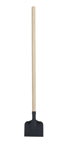 Garant steel ice scraper on a white background