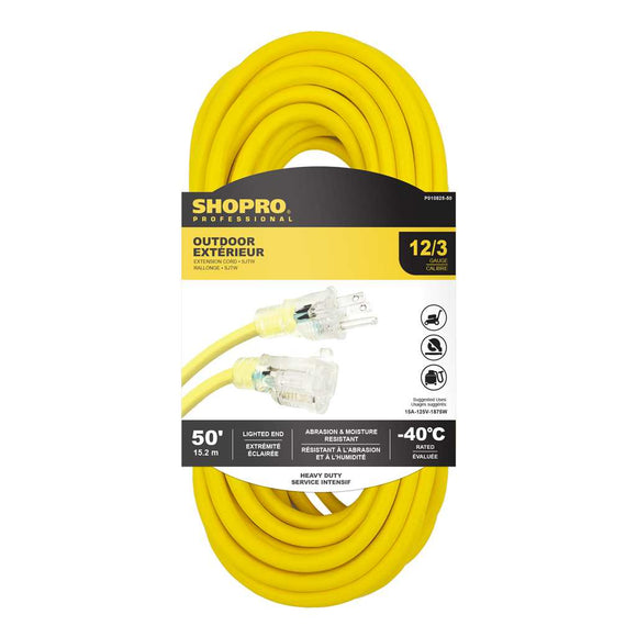 Yellow Extension Cord