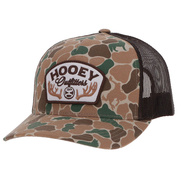 Camo & Brown 'Outfitters' Cap by Hooey®
