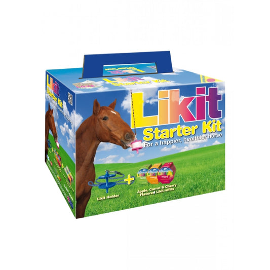 Likit Starter Kit packaging for horses on a white background