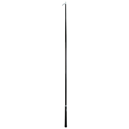 a black show stick for use with cattle