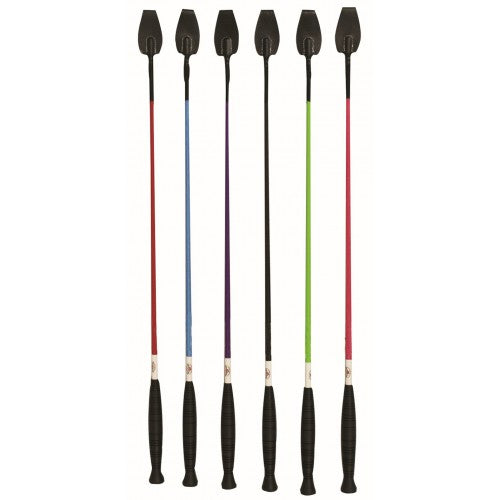 6 colorful riding bats on a white background