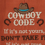 'Cowboy Code' Dish Towel by Park Designs®