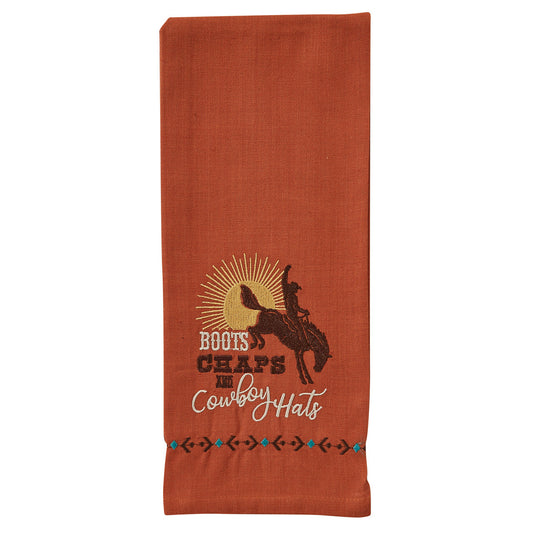 'Boots, Chaps And Cowboy Hats' Dish Towel by Park Designs®