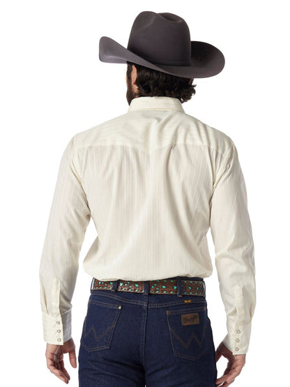 Butter Tonal Pearl Snap Men's Shirt by Wrangler®