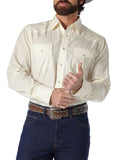 Butter Tonal Pearl Snap Men's Shirt by Wrangler®