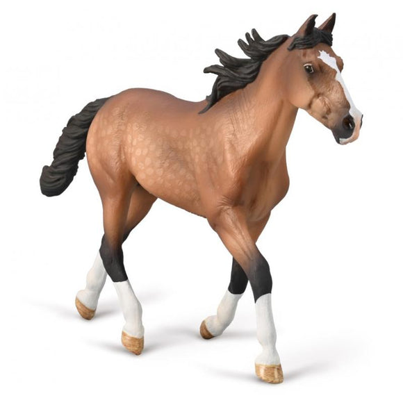 Bay Standardbred Pacer Stallion Figurine by CollectA®