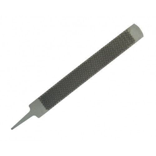 Metal hoof file on a white background
